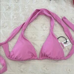 Vibrant Pink Bikini Top